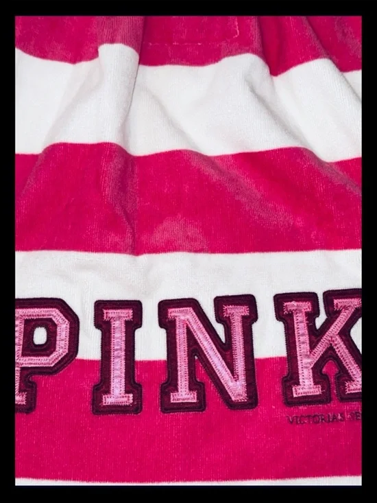 💕ⓅⒾⓃⓀ ⓋⓈ VINTAGE/Y2K Body Wrap Towel NWT💕 - Picture 6 of 7